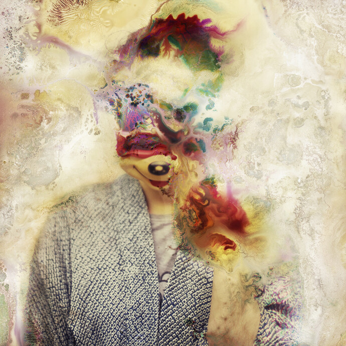 Seung-Hwan Oh, Impermanence, Untitled, Mickeymask, 2014, Pigment print, 150 x 150 cm