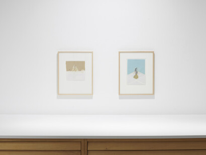 Karl Bohrmann, Collages, exhibition view. Courtesy of Jahn und Jahn Gallery