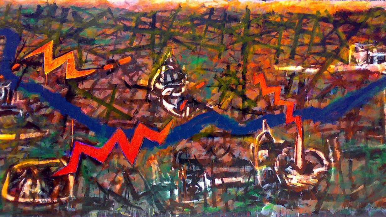 Giianfranco Notargiacomo, Roma assoluta (detail), 2003. Courtesy of Mattatoio di Testaccio