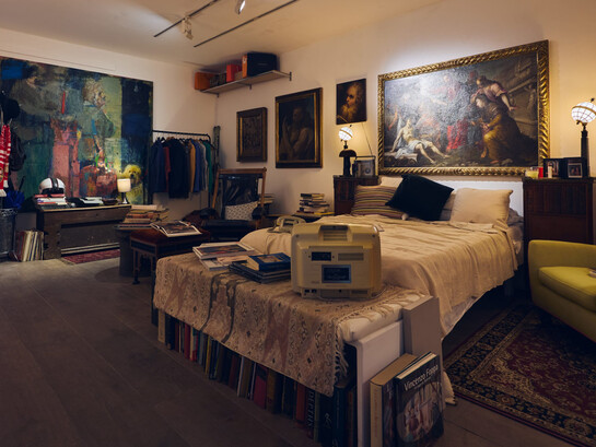 Ian’s rooms: behind the eyes of a collector, exhibition view. Courtesy of gallery rosenfeld
