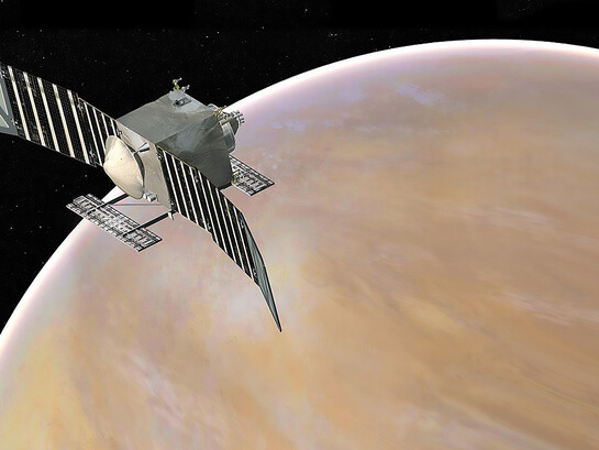 The Venus Emissivity, Radio Science, InSAR, Topography, and Spectroscopy (Veritas) spacecraft — a proposed mission under NASA’s Discovery program