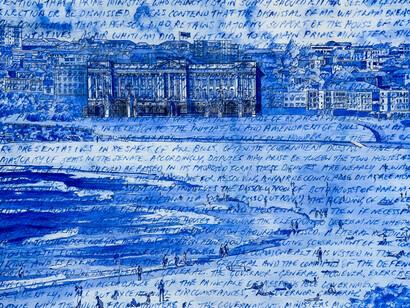 Sebastian Di Mauro, Pomp (detail), 2025. Courtesy of Onespace Gallery