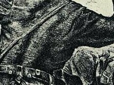 Elk Eber, "Imágenes desde el frente 1918", litografía