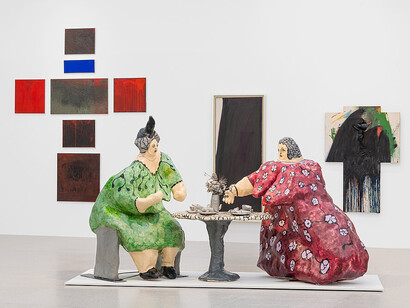 Various artists, Never final! The evolving museum, exhibition view. Courtesy of Mumok