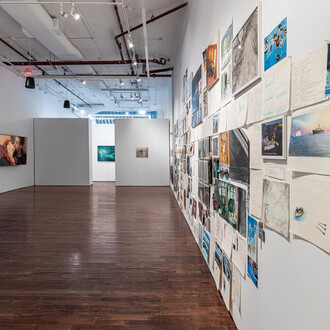 Claudia Bitrán, Titanic, a deep emotion, exhibition view. Courtesy of Cristin Tierney Gallery