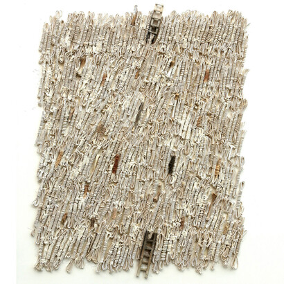 Leoncio Villanueva, Quipus amarrados. Cortesía de La Galería 