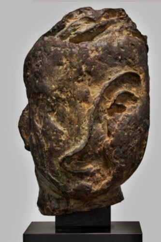Jean Fautrier, "Tête striée", 1940