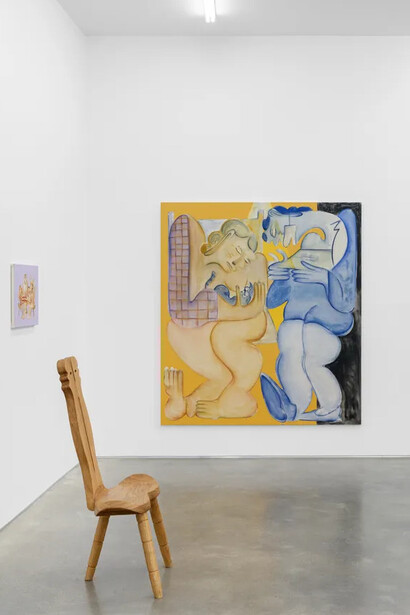 Anastasia Bay, Night mother, exhibition view. Courtesy of Galerie Derouillon