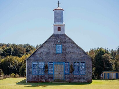 Cappella di Aituy, Queilen, Chiloé, Cile
