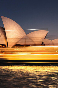 Sydney Opera House, Sydney, Austrália. Eu só senti que realmente estava em Sydney quando me deparei com a Sydney Opera House