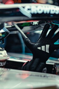 Kimi Antonelli nella sua W16, all’autodromo di Miami. Archivio Mercedes-Benz