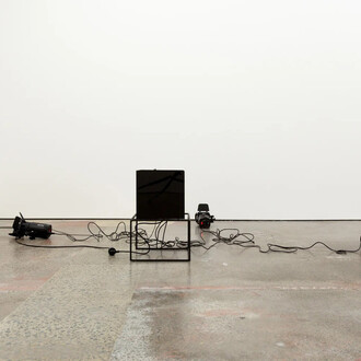 David Haines and Joyce Hinterding, Ether, exhibition view. Courtesy of Sumer Gallery