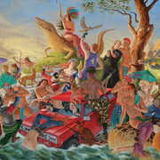 Kent Monkman, Miss America, 2012. Avec l'aimable autorisation du Musée des beaux-arts de Montréal