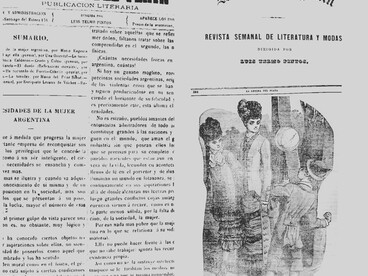 Las revistas dirigidas y escritas por mujeres funcionaron como espacios híbridos donde la literatura, la opinión política y la vida cotidiana se entrelazaban bajo la apariencia de prosa ligera
