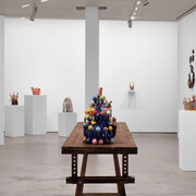 Laura Lagraña, Voy despacio. Llevo 1 olla de sopa, vista de exhibición. Cortesía de Yusto / Giner 