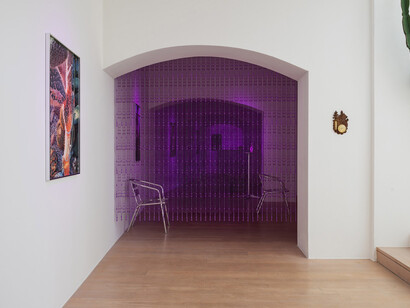 Trevor Yeung, Underwater haze, ausstellungsansicht. Mit freundlicher genehmigung der Kestner Gesellschaft