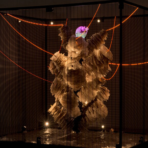 Liliane Lijn, Electric bride (detail), 1989. Courtesy of Tate