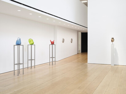 Kader Attia, Shattering and gathering our traces, exhibition view. Courtesy of Lehmann Maupin Gallery