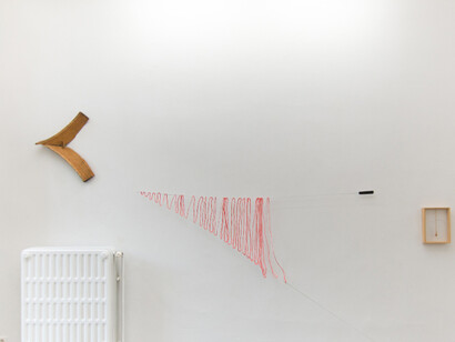 Benoît Felix, Voir que ça tient, exhibition view. Courtesy of Eva Steynen Gallery