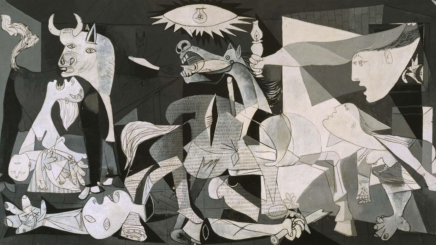 https://media.meer.com/attachments/4515b5a786073e39087224d5b41b9dc91f4f9bce/store/fill/1470/827/91cc267db29e1f5c59929efd8e5007bbde8032d89f8e3f80b58673b6d264/Pablo-Picasso-Guernica-1937-Museo-Nacional-Centro-de-Arte-Reina-Sofia-Espana-detalle.jpg