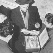 Borsa nera, dettaglio, Collezione privata Luigi Borgomaneri