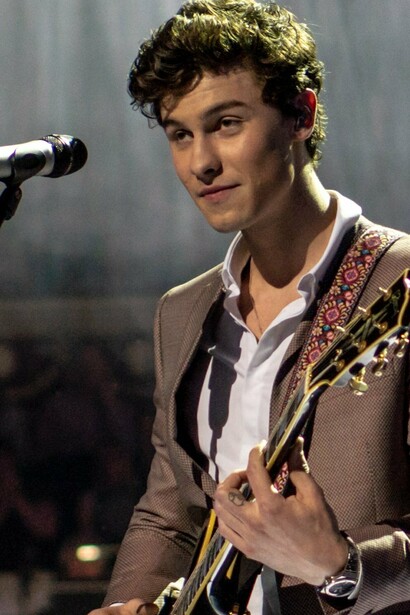 Shawn Mendes en concierto en Inglaterra, 2018