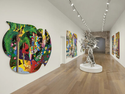 Tomokazu Matsuyama, Liberation back home, exhibition view. Courtesy of Kavi Gupta