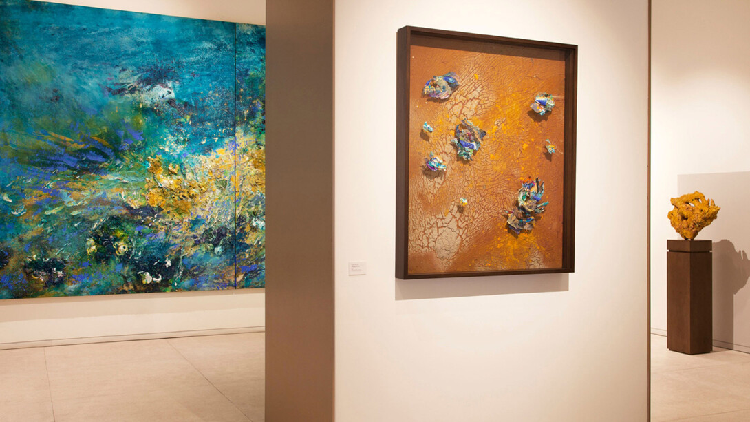 Cristina Babiloni, Ecos de vida, exhibition view. Courtesy of Opera Gallery