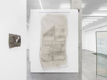 Stéphanie Baechler, Add time, vue de l'exposition. Avec l'aimable autorisation de la Galerie Whitehouse