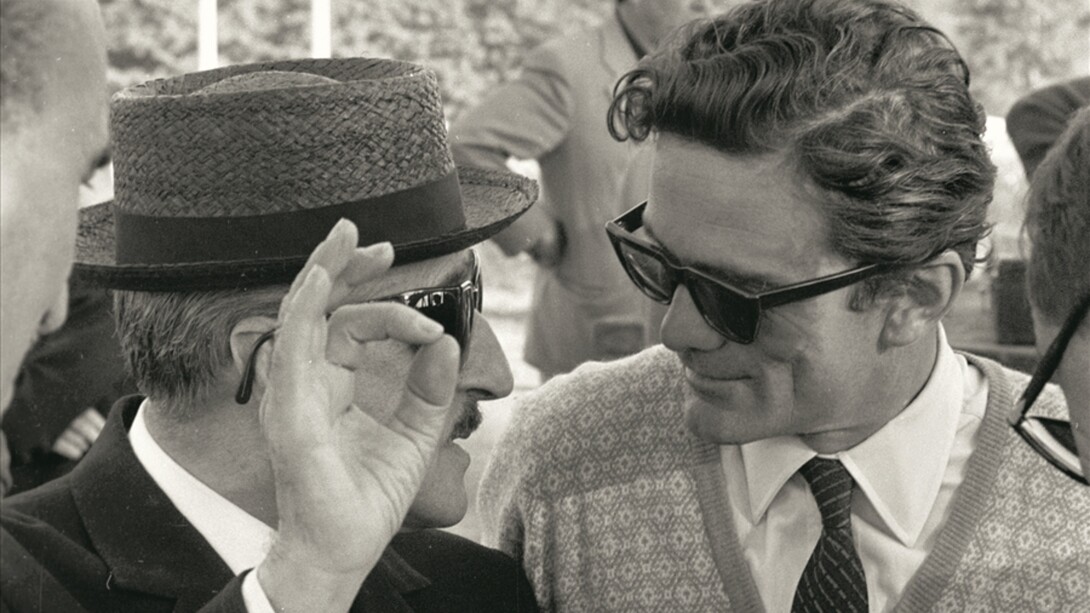 Totò e Pier Paolo Pasolini, © Centro Studi Pier Paolo Pasolini di Casarsa della Delizia, ante 1967