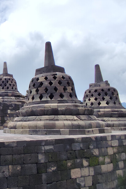 Borobudur is a unique and revolutionary religious structure meant to be experienced