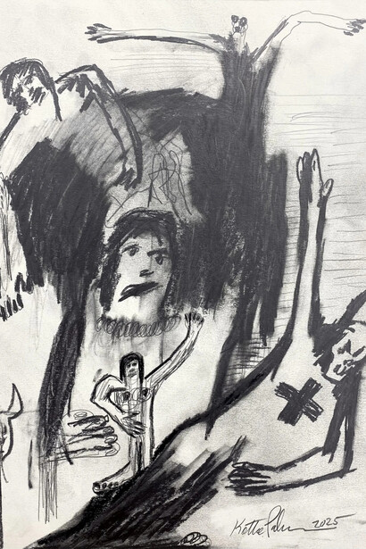 Kottie Paloma, A savage kind of grace. Courtesy of Andrea Festa Fine Art 