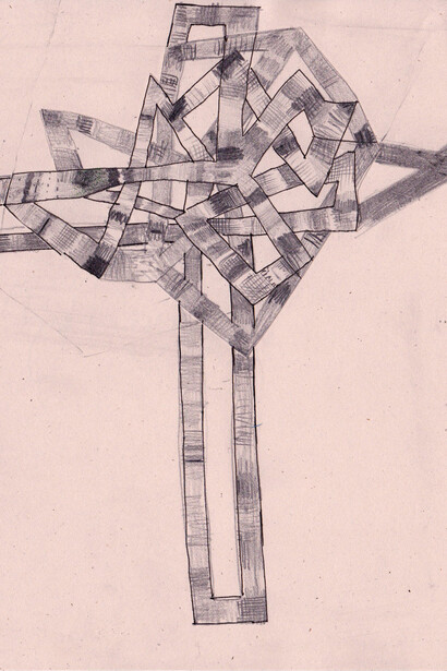 Thomas Nozkowski, Untitled (CP-29) (detail), 2015. Courtesy of M. David & Co, Thomas Nozkowski Estate and Pace Gallery
