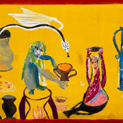 Rosie Vohra, Eleven Pots and a Snake with Breeding Wings