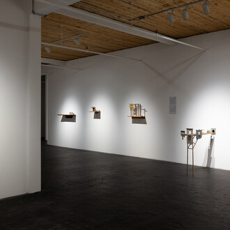 Guillaume Lachapelle, Points de fuite, vue d'exposition. Avec l'aimable autorisation d'Art Mûr