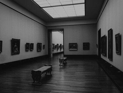 The remnants of abandoned art and deserted museums expose the fading significance of culture in a profit-driven society