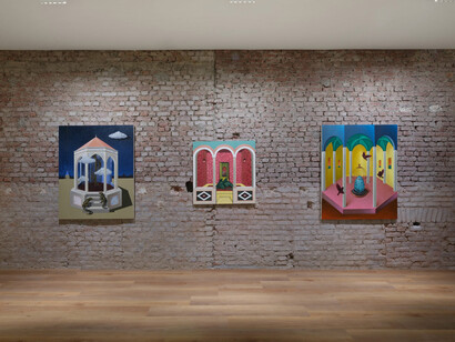 Aniela Preston, Who wouldn’t want to live in a fantasy, exhibition view. Courtesy of L.U.P.O.