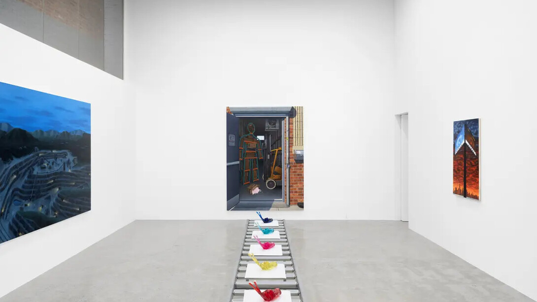 Marc Librizzi, In transit, exhibition view. Courtesy of Harkawik