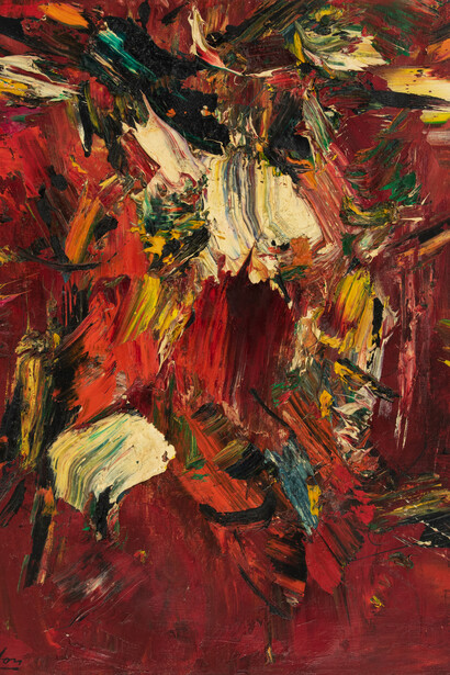 Norman Carton, Coq D’or, 1956. Courtesy of LewAllen Galleries