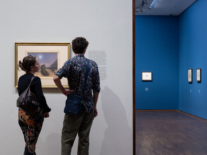 Various artists, Travels. Artists on the move, exhibition view. Courtesy of Albertina Museum