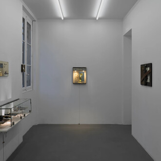 Matthias Odin, Rue de Paris, vue de l'exposition. Avec l'aimable autorisation de la Galerie Peter Kilchmann