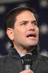 U.S. Senator and newly appointed Secretary of State Marco Rubio
