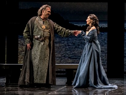 Verdiana, nel 2019, al Carlo Felice di Genova: Angela Nisi è Amelia nel “Simon Boccanegra” © Lorenzo Crovetto