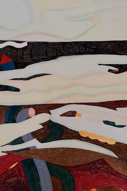 Yuji Mizuta, Simulacrum - Breath of haze. Courtesy of Amy-d Arte Spazio