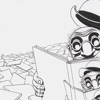 Marc-Antoine Mathieu, Rétrospective. Courtesy of Huberty & Breyne Gallery