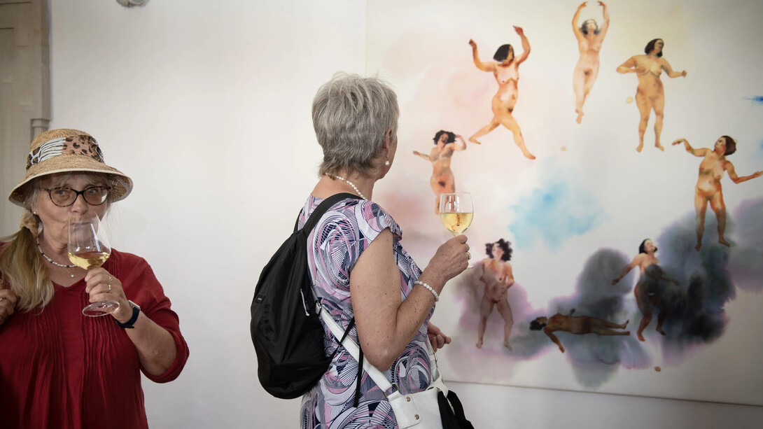 Klára Stodolová, Dancing into the unconscious and back, exhibition view. Courtesy of GASK 