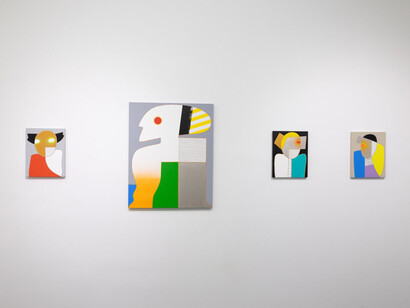 Etsuko Nakatsuji, Where are you from? Exhibition view. Courtesy of Silverlens Galleries