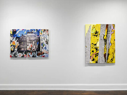 Ethan Greenbaum and Sun You, Fun, exhibition view. Courtesy of Geary Gallery