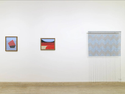 Bonolo Kavula, Kopano ya moya (Sacred gathering), exhibition view. Courtesy of Richard Saltoun Gallery