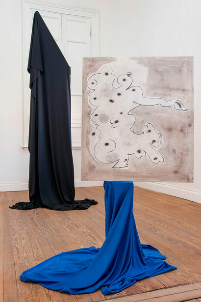 Carla Grunauer, La orilla sentimental, exhibition view. Courtesy of Piedras Gallery 